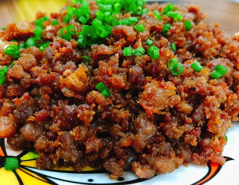 Đặc sản mắm tép Hà Yên chưng thịt ba chỉ - món ngon tiến vua đưa cơm ngày lạnh.