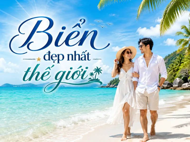 Màu nước, chất lượng bãi cát, cảnh quan và trải nghiệm du lịch là những yếu tố thường được dùng để đánh giá biển đẹp nhất thế giới