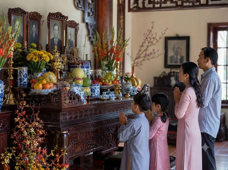 Khi thực hiện nghi lễ, cần chú ý sự an toàn, vệ sinh bàn thờ và tránh những hành động làm mất sự trang nghiêm.